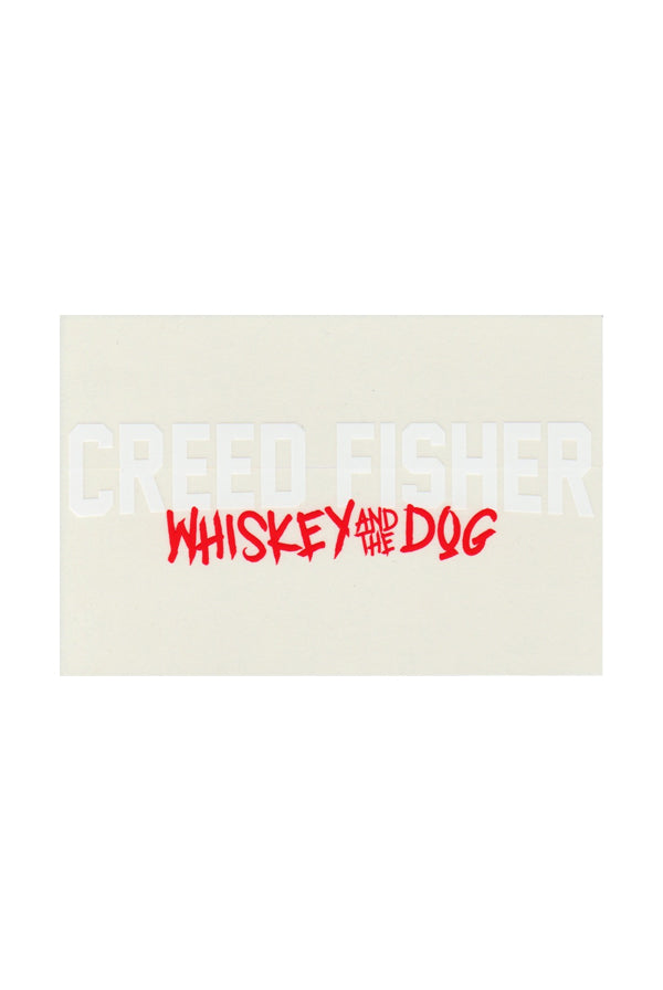 Whiskey & The Dog Sticker